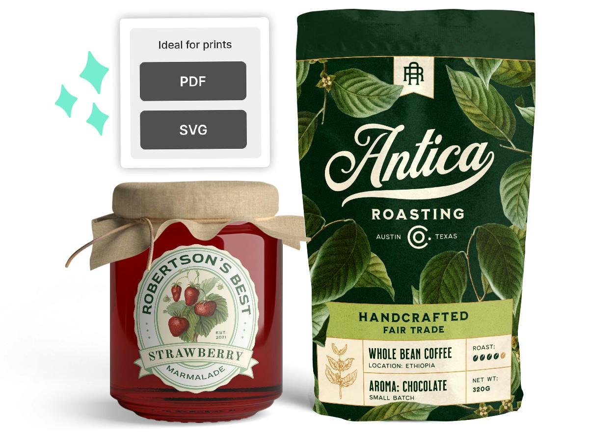 Kittl offers perfect export options for your print designs