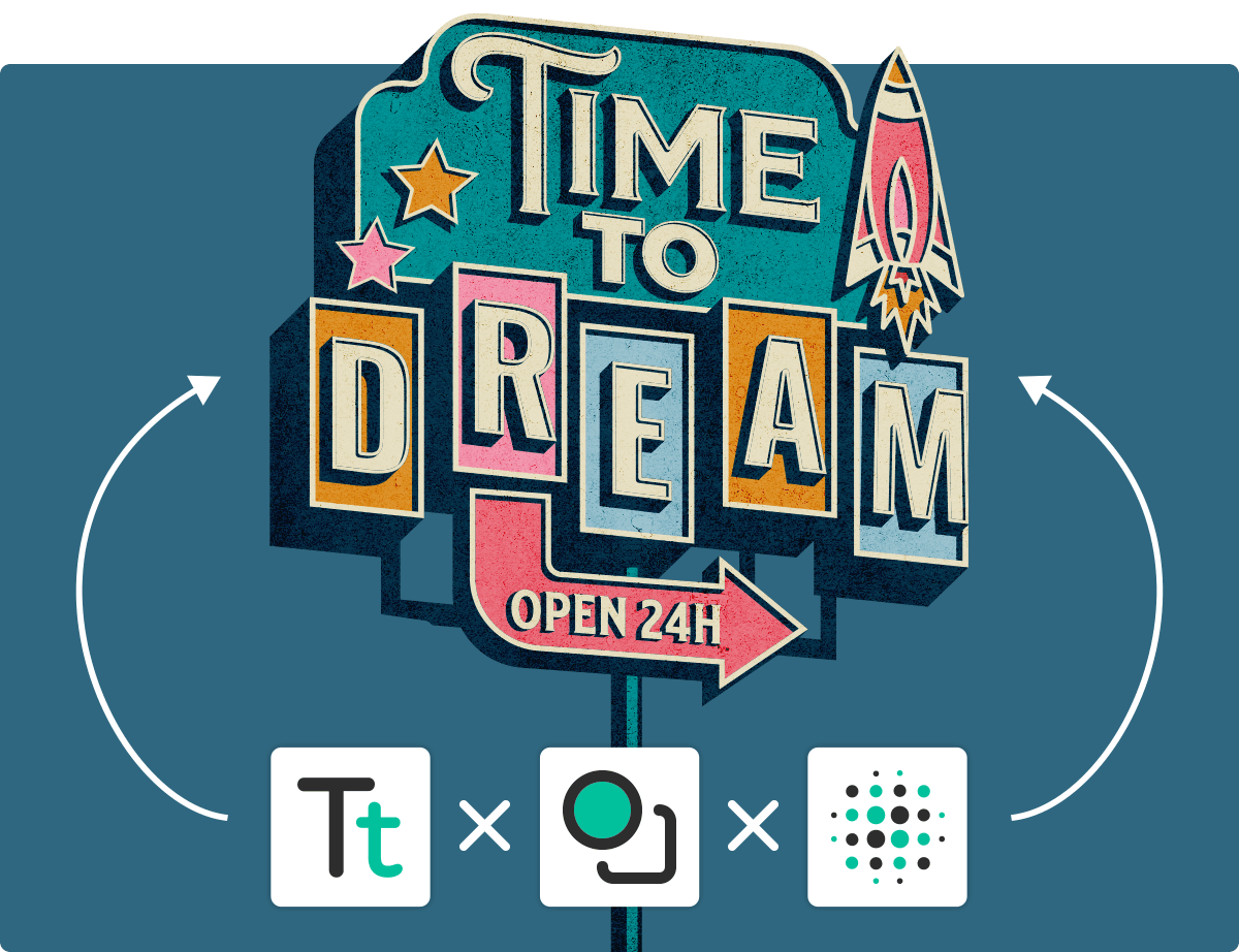 Text, elements and texture to create a quick but stunning poster design.