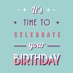 time to celebrate