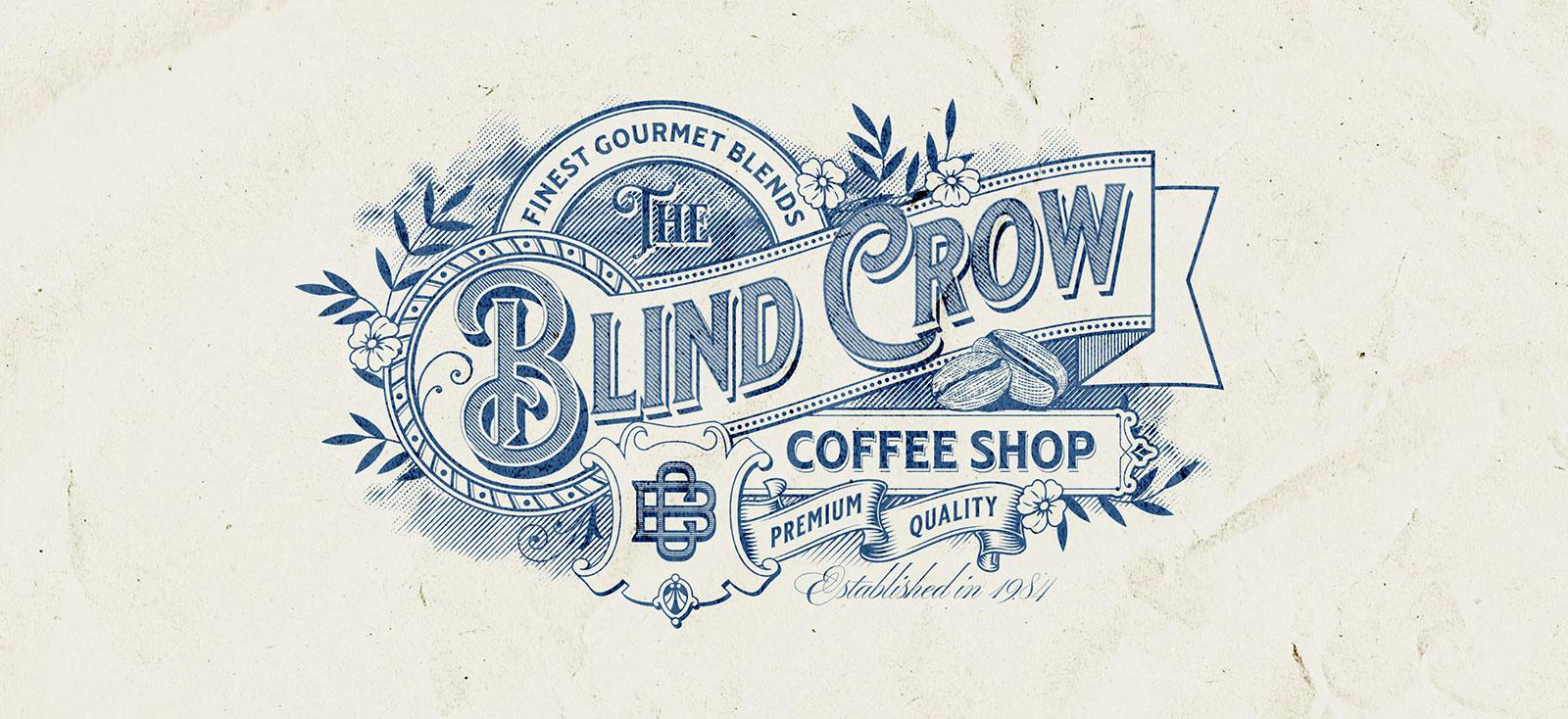 Make A Vintage Style Coffee Shop Logo