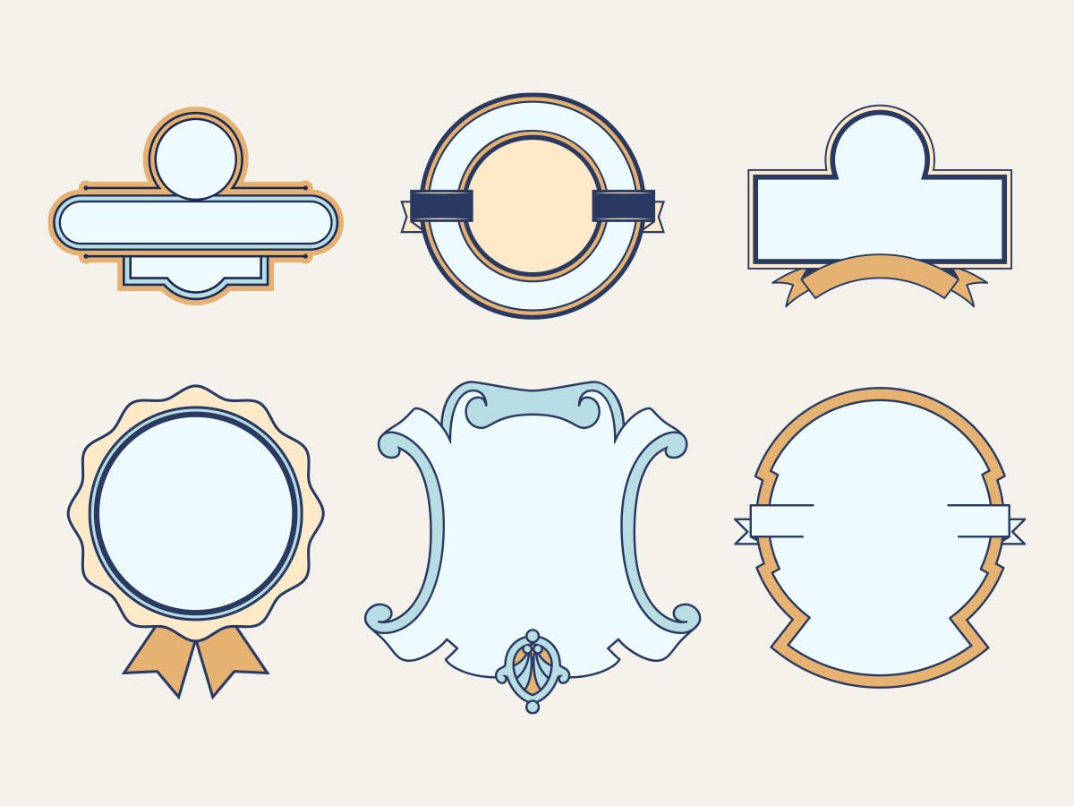 Full customizable badge templates