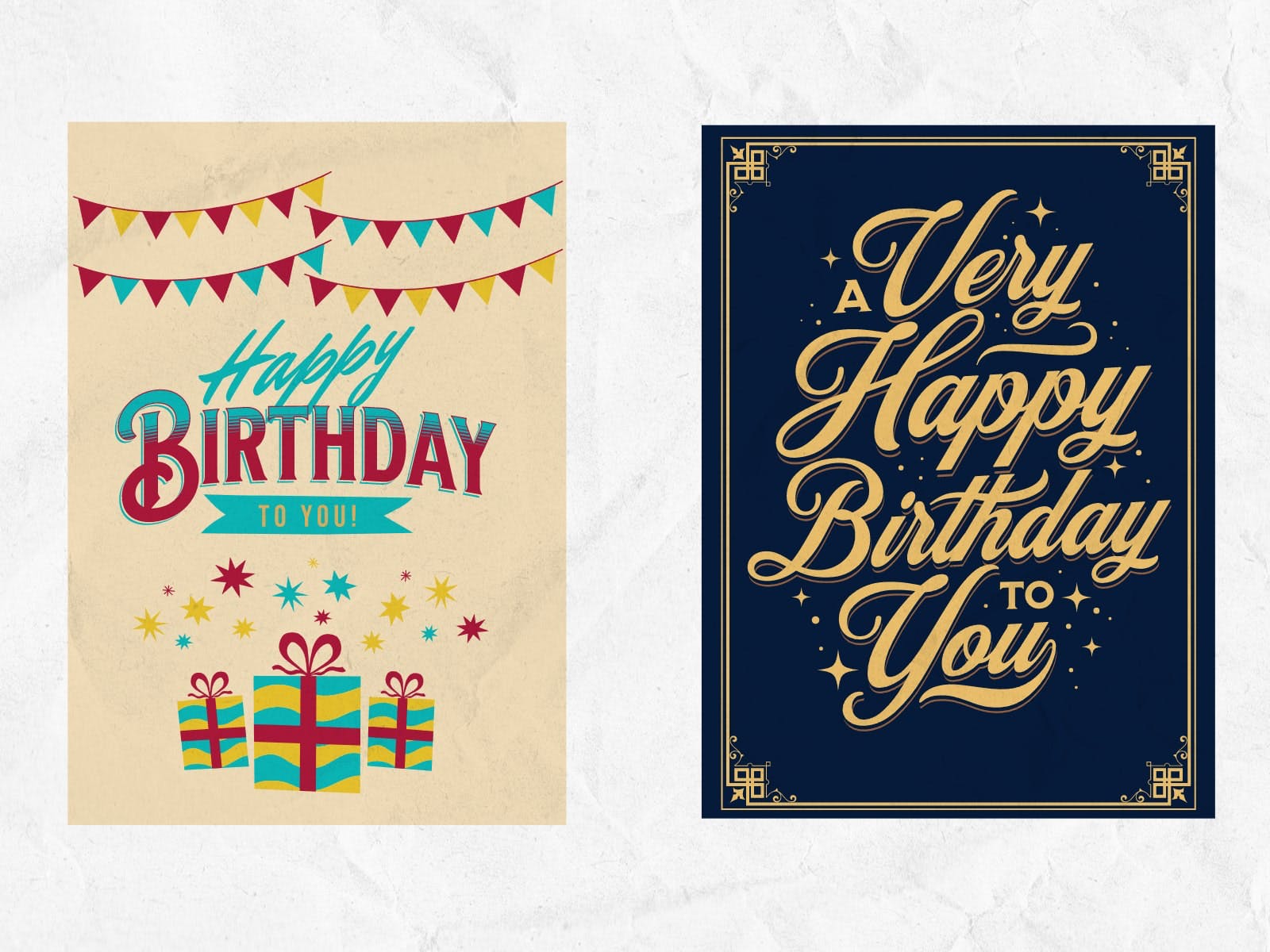Birthday Card: Collection of birthday greeting cards