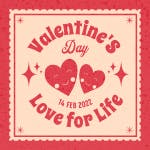 Valentine hearts 